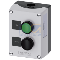 Enclosure for command devices, 22 mm, round