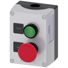 Enclosure for command devices, 22 mm, round