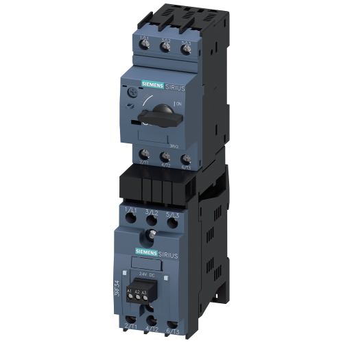 Load feeder, reversing starter, S00, 0.7-1 A, 24 V DC, 150 kA