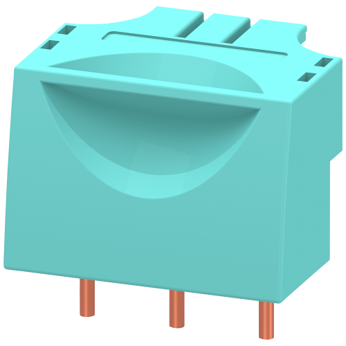 Cable connector for circuit breaker Size S00 with screw terminal (multi-unit packaging)