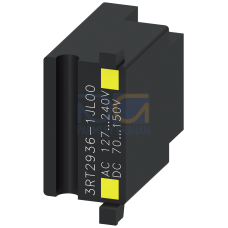 Surge suppressor, Varistor with LED, 127 ... 240 V AC 70 ... 150 V DC for contactors Size S2, S3