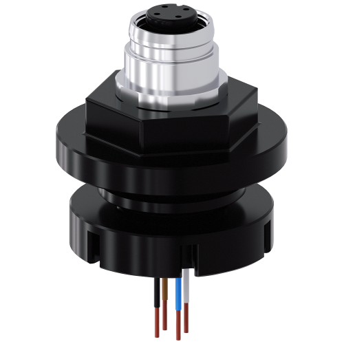 Adapter M12 connector female for M20/M25