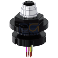 Adapter M12 connector female for M20/M25