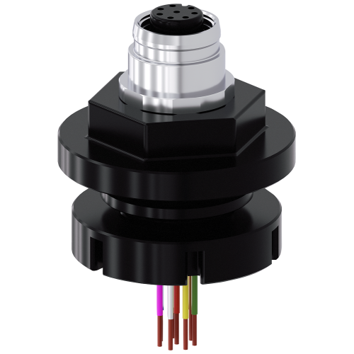 Adapter M12 connector female for M20/M25