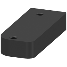 mounting plate for RFID safety switch with tumbler 3SE64. for doors that are flush with the door frame.