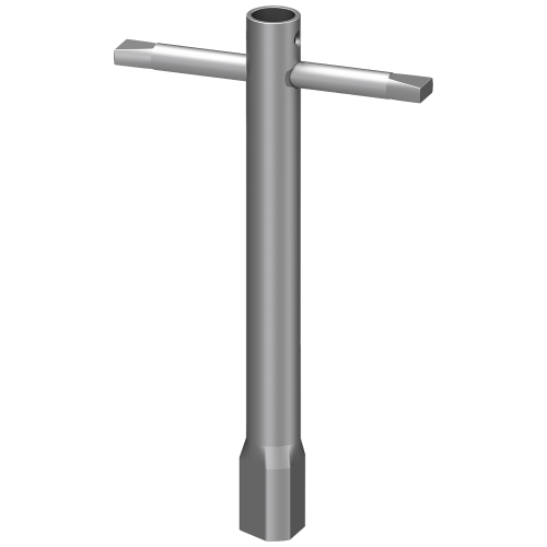 Triangular key for 3SE64 RFID safety switch with escape release