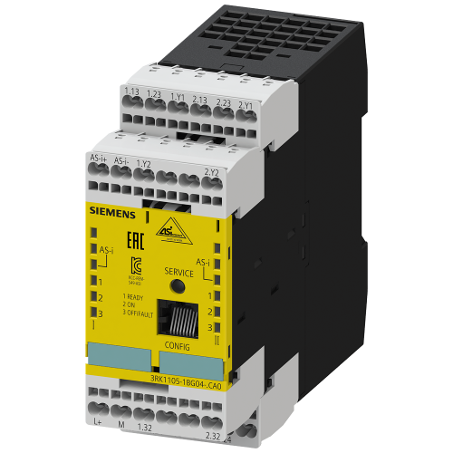 ASIsafe Basis Safety monitor 2 F-RO 2 enabling circuits IP20, with spring-type terminal removable te