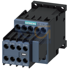 Auxiliary contactor 4 NC, 230 V AC, 50/60 Hz, S00, screw terminals, with varistor