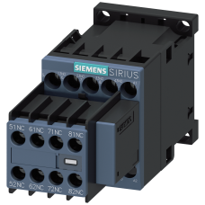 Auxiliary contactor 4 NC, 120 V AC, 50/60 Hz, S00, screw terminals, varistor plugged on