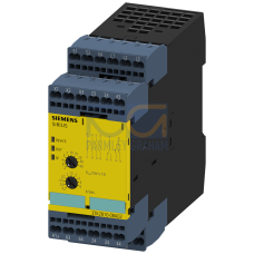 SIRIUS safety relay safety-oriented Standstill monitoring 24 V DC, 45 mm Spring-type terminal EC ins