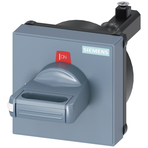 Door-coupling rotary operating mechanism for circuit breaker size S00...S3, black only handle (without trip) and coupling driver