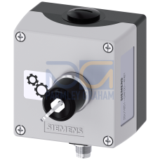 Enclosure for command devices, 22 mm, round