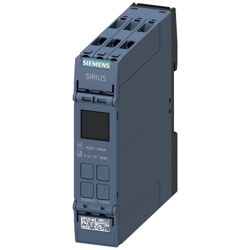digital monitoring relay current, active current, voltage, cos-phi and performance monitoring up to 690 V AC/DC up to 10 A supply voltage 24 ... 240 V AC/DC, 50 .. 60 Hz ON delay and tripping delay 0