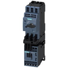 Load feeder fuseless, Direct-on-line starting 400 V AC, Size S00 0.45...0.63 A 24 V DC Spring-type terminal for installation on standard mounting rail (also fulfills type of coordination 1) Type of c