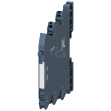 output coupler with plug-in relay, 24 V DC, 1 change-over contact, spring-loaded terminal (push-in), width 6.2 mm, thermal current 6 A