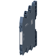 output coupler with plug-in relay, 24 V DC, 1 change-over contact, spring-loaded terminal (push-in), width 6.2 mm, thermal current 6 A