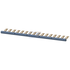 connecting comb for connecting identical potentials, current-carrying capacity for infeed max. 10 A, 16-pole
