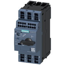 Circuit breaker size S00 for motor protection, CLASS 10 A-release 0.11...0.16 A N-release 2.1 A Spri