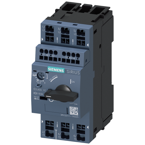 Circuit breaker size S00 for motor protection, CLASS 10 A-release 9...12 A N-release 163 A Spring-ty