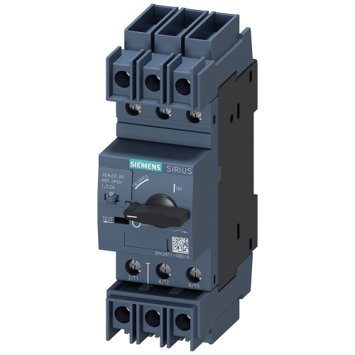 Circuit breaker size S00 for transformer protection with approval circuit breaker UL 489, CSA C22.2
