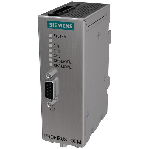 PROFIBUS OLM/P12 V4.1 Optical Link Module, 1x RS-485, 2x BFOC (plastic FOC)