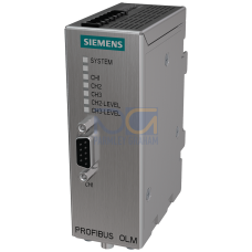 PROFIBUS OLM/G12-EEC V4.0 optical link module with 1 RS485 and 2 glass FOC Interfaces (4 BFOC socket