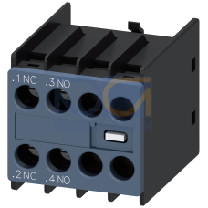 Auxiliary switch, 1 NO+1 NC current paths: 1 NC, 1 NO for contactor relays/motor contactors, 60 units