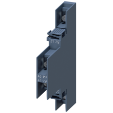 Auxiliary switch lateral, 1 NO + 1 NC Current path 1 NC, 1 NO for 3RH and 3RT Ring cable lug connect