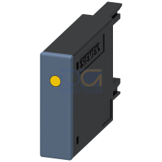 surge suppressor, varistor with LED, 24-48 V AC, 50/60 Hz, 12-24 V DC, for contactors 3RT2.1 and auxiliary contactors 3RH2, multi-unit packaging, p...