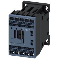 Contactor, AC-3, 12 A/5.5 kW/400 V, 3-pole, 24 V DC, function module optional, 1 NC, spring-type terminal