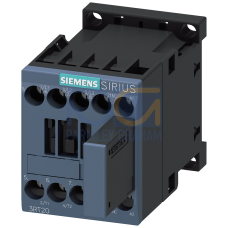 power contactor, AC-3 12 A, 5.5kW / 400 V 1 NC, 24 V DC 0.85-1.85*US with varistor plugged on 3-pol