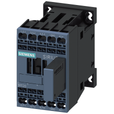 Power contactor, AC-3 9 A, 4kW / 400 V 1 NO, 24 V DC 0.85-1.85* US, with varistor plugged on, 3-pol