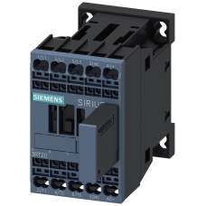 power contactor, AC-3 12 A, 5.5kW / 400 V 1 NC, 24 V DC 0.85-1.85* US, with varistor plugged on, 3-