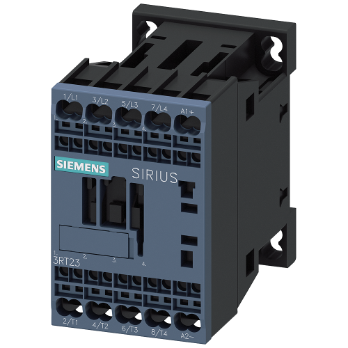 Contactor, 4 NO, AC-1: 18 A 24 V DC, 4-pole, 4 NO, Size S00, Spring-type terminal