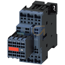 Contactor, AC-3e, 17 A/7.5 kW/400 V, 3-pole, 24 V DC, 2 NO+2 NC, spring-type terminal
