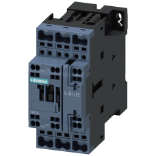 Contactor, AC-3, 25 A/11 kW/400 V, 3-pole, 24 V DC, 1 NO+1 NC, spring-type terminal