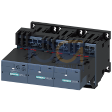 Contactor assembly for star-delta (wye-delta) start AC3, 5.5 kW/400 V 24 V DC, 3-pole S00