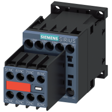 Contactor relay, 4 NO + 4 NC, 110 V DC, Size S00, screw terminal, Captive auxiliary switch, for SUVA applications