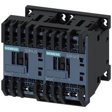 Reversing contactor assembly AC-3, 4kW/400 V, 24 V DC 3-pole, Size S00 Spring-type terminal electri
