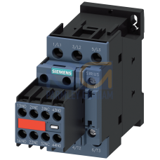 Contactor, AC-3e, 32 A/15 kW/400 V, 3-pole, 110 V AC/50 Hz, 120 V AC/60 Hz, 2 NO+2 NC, screw terminal