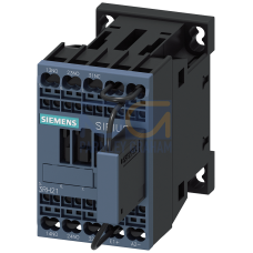Contactor relay for railway, 2 NO + 1 NC, 24 V DC, 0.7 ... 1.25* US, with integrated suppressor diod