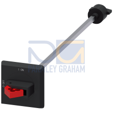 Door-coupling rotary operating mechanism IP64 for circuit breaker Size S00...S3, black 330 mm shaft without support