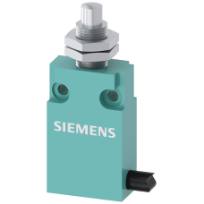 Metal plunger with central fixing (M12), 2m moulded cable (5x0.75mm2), with side cable exit - 1NO+1NC snap-action contact, 10A (AC15)