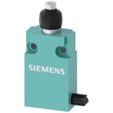 Metal plunger with rubber seal, 2m moulded cable (5x0.75mm2), with side cable exit - 1NO+1NC snap-action contact, 10A (AC15)