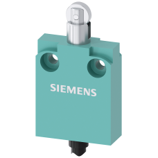 Plunger with roller, 2m moulded cable with bottom cable exit - 1NO+1NC snap-action contact, 10A (AC15)