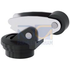 Actuator head for position switch 3SE52 Angular roller lever Metal lever with Plastic roller 13 mm f