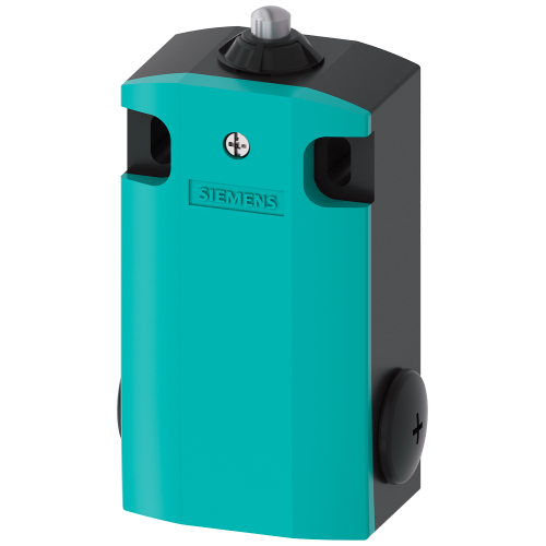 Position switch metal housing, plain plunger snap-action contacts 1 NO + 1 NC short stroke