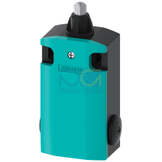 Position switch, 3SE5162, metal encl. XL, 56 mm wide with rounded plunger