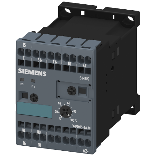 Timing relay, electronic Multifunction, 8 functions 1 change-over contact 24 V AC/DC, 200 to 240 V A