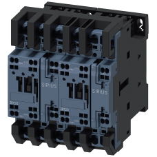 Reversing contactor assembly AC-3, 5.5 kW/400 V 24 V AC, 50/60 Hz, 3-pole S0